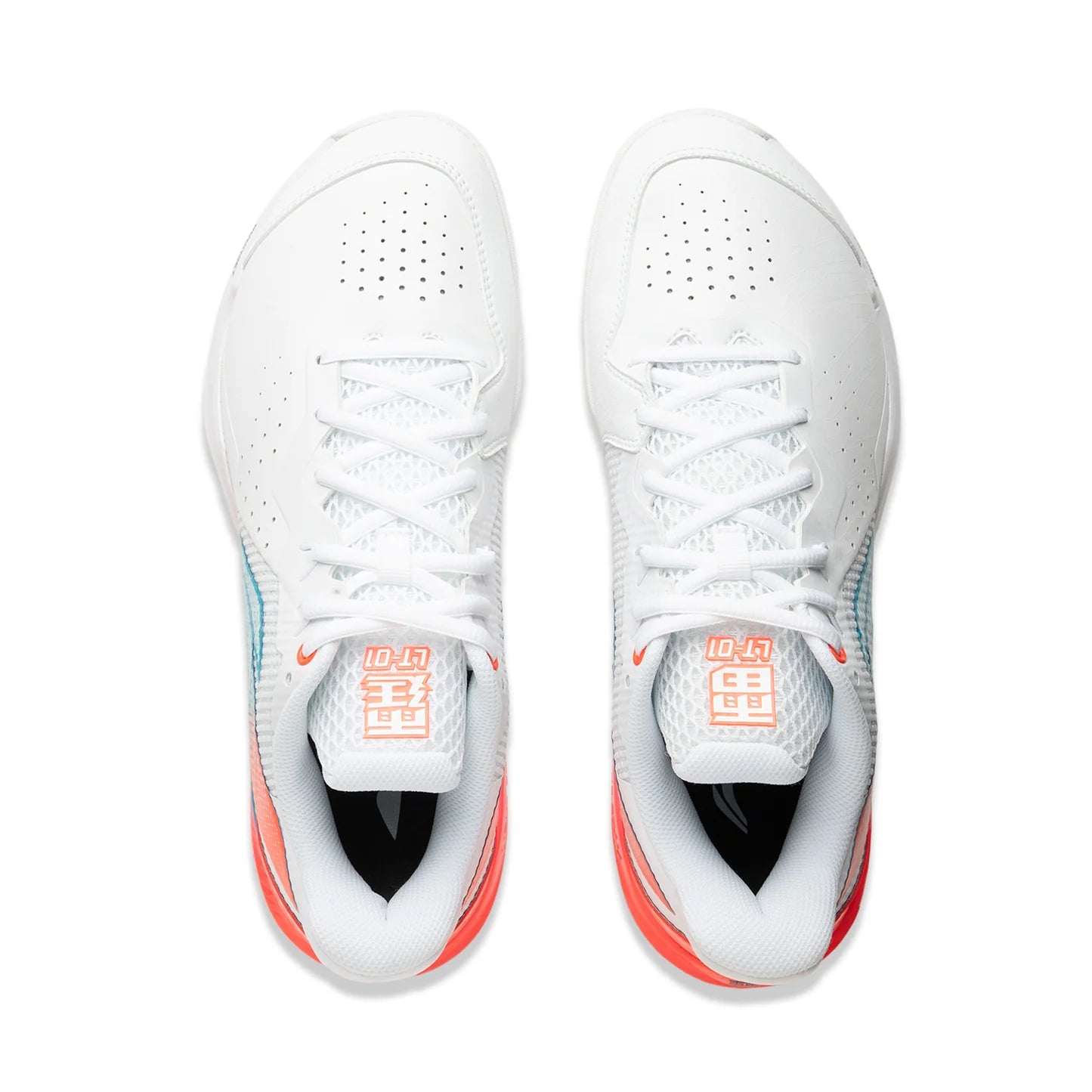 Li-Ning Unisex Badmintonschuh Donner 2 - weiß/rot