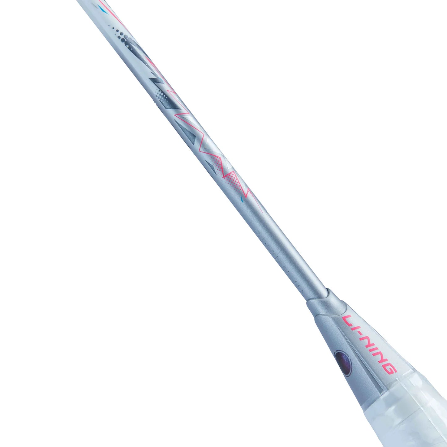 Li - Ning AXFORCE BIGBANG (4U) WEISS/PINK - UNBESPANNT
