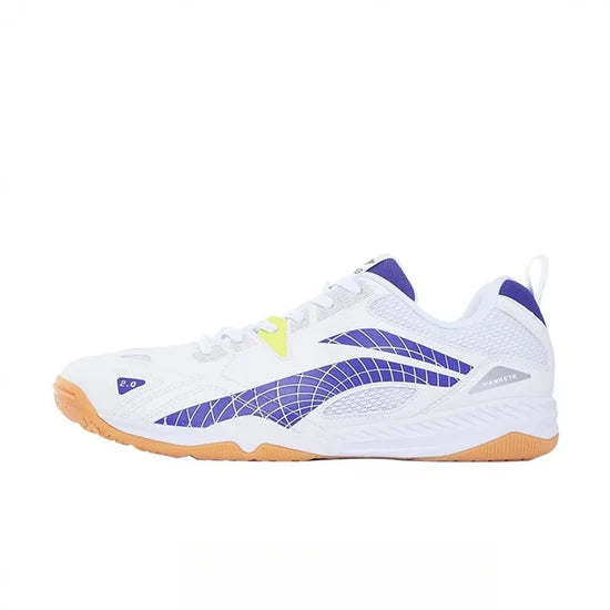Li-Ning Unisex Tischtennisschuh Hawk Eye 2.0 - weiß/blau