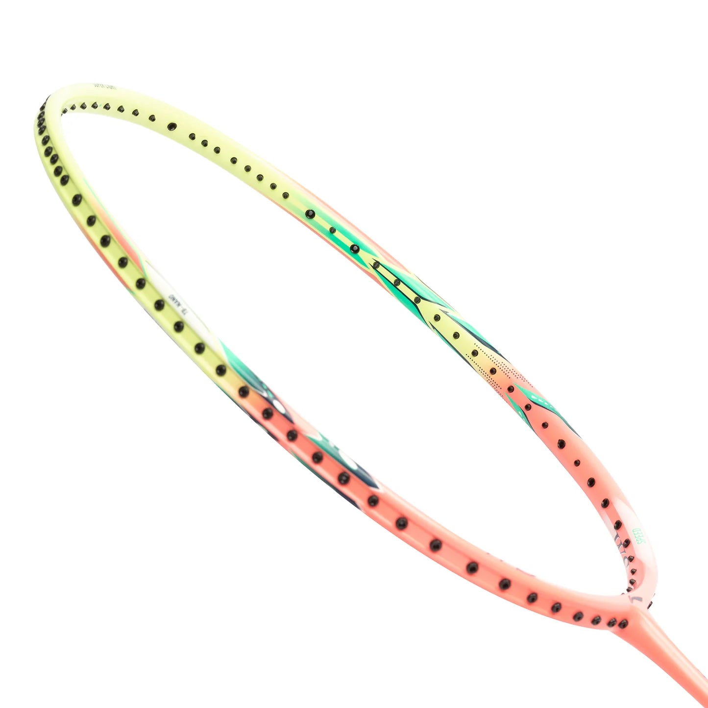 Li-Ning Badmintonschläger WindStorm 72 Speed unbespannt - hellrot