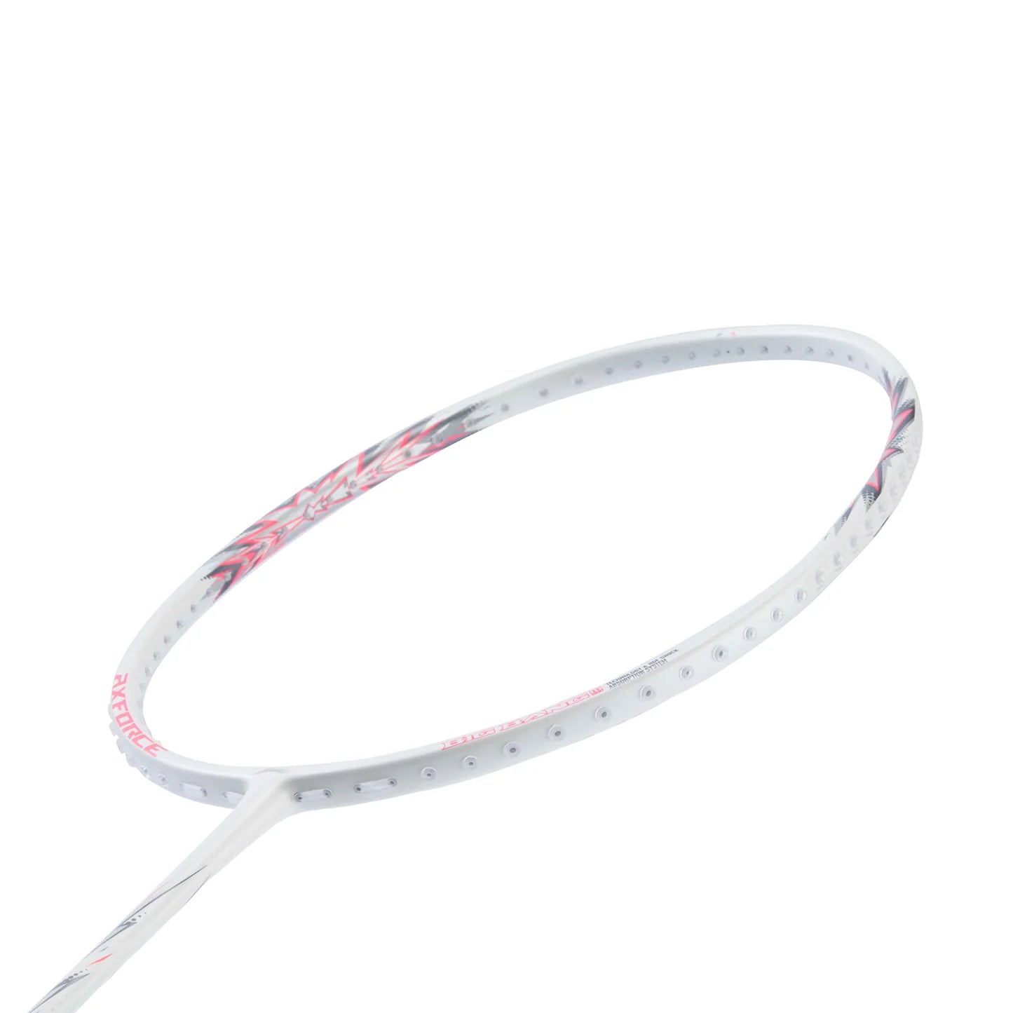 Li - Ning AXFORCE BIGBANG (4U) WEISS/PINK - UNBESPANNT