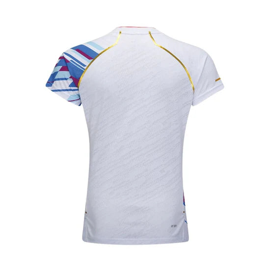 Li-Ning Damen Wettkampfshirt "International Teams Power" - weiß