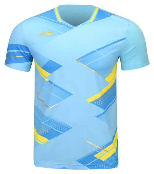 Li-Ning Herren Sportshirt "International Players" Arena - Hellblau