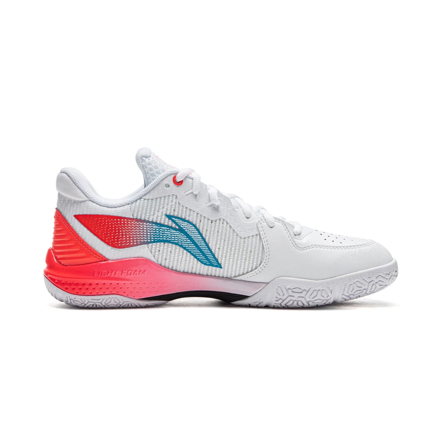 Li-Ning Unisex Badmintonschuh Donner 2 - weiß/rot