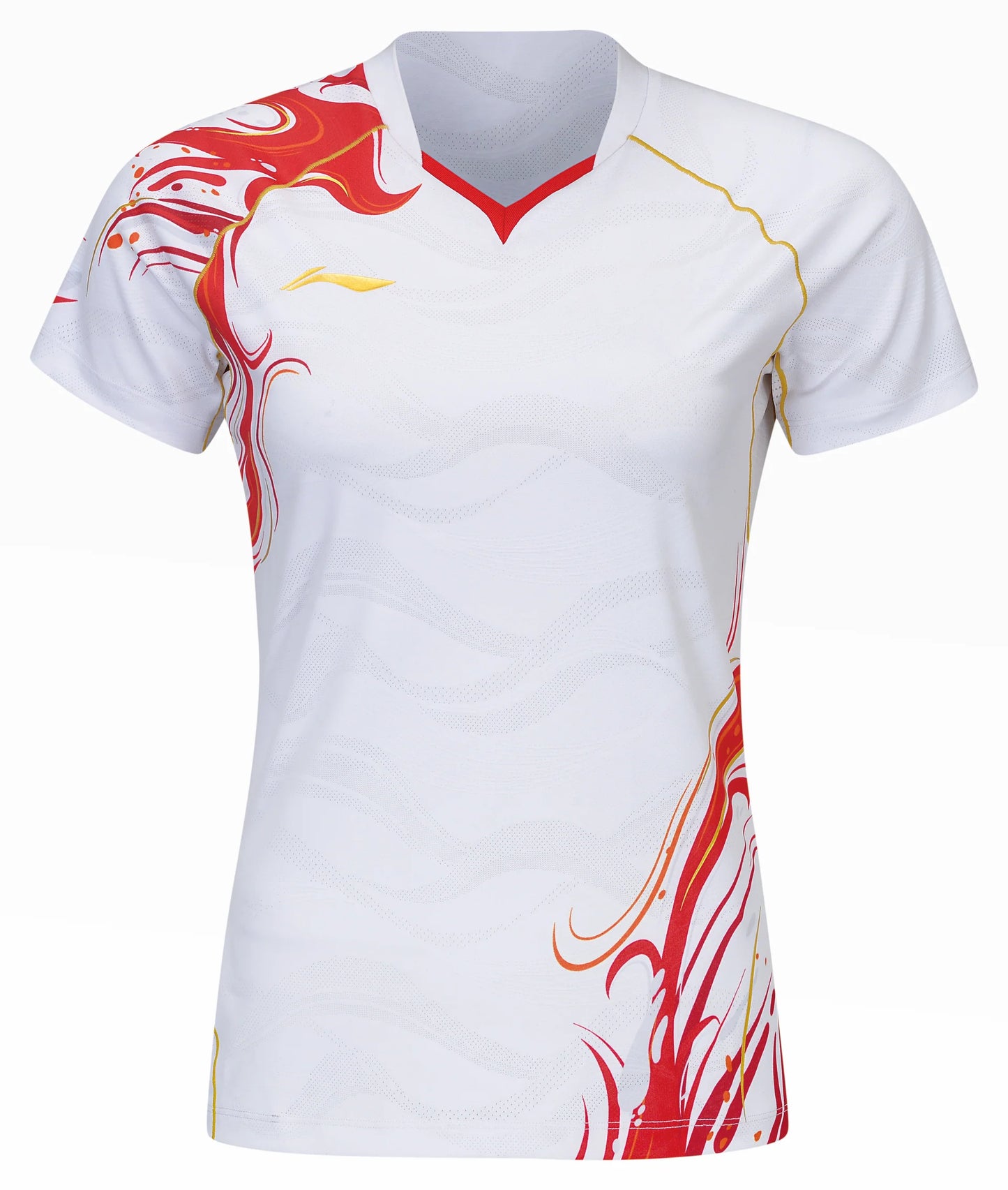 Li-Ning Damen Sportshirt "China Youth Team" Koi - weiß