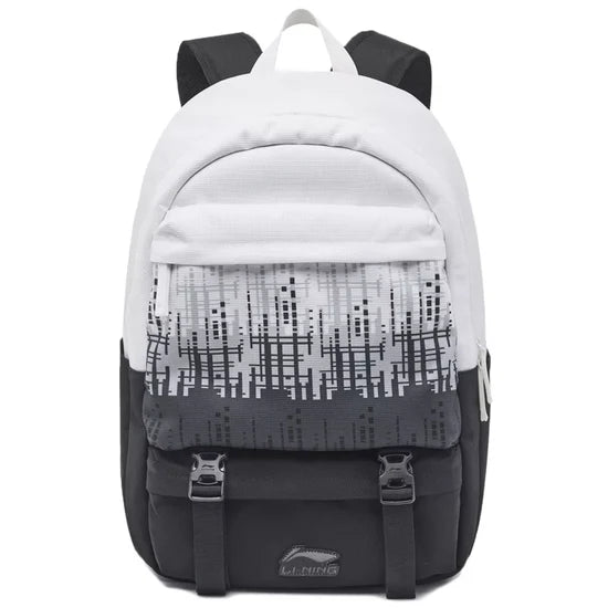 Li-Ning Unisex Basketball-Sport-Rucksack "Li-Ning Classics" Schwarz-Weiß