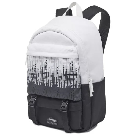 Li-Ning Unisex Basketball-Sport-Rucksack "Li-Ning Classics" Schwarz-Weiß