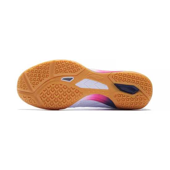 Li-Ning Professional Unisex Tischtennis Schuh "Champion" weiß/lila