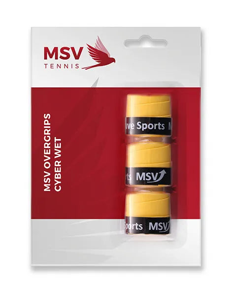 MSV Overgrip Cyber Wet, 3 / Pack (verschiedene Farben)