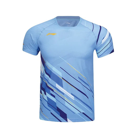 Li-Ning Herren Wettkampfshirt "International Teams Power" - hellblau