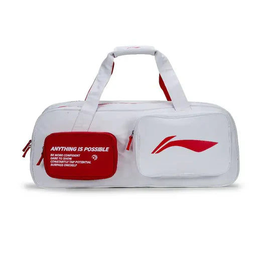 Li-Ning Square Bag "Motivation" weiß