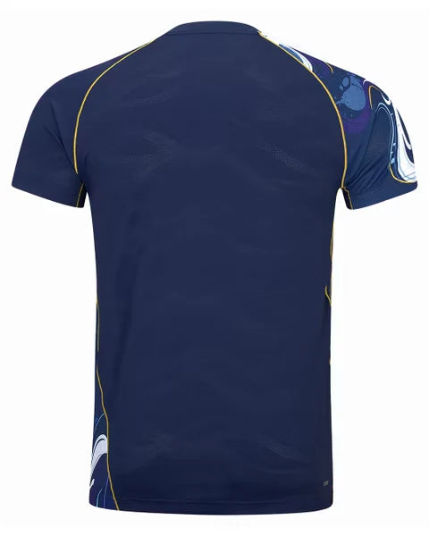 Li-Ning Herren Sportshirt "China Youth Team" Koi - blau