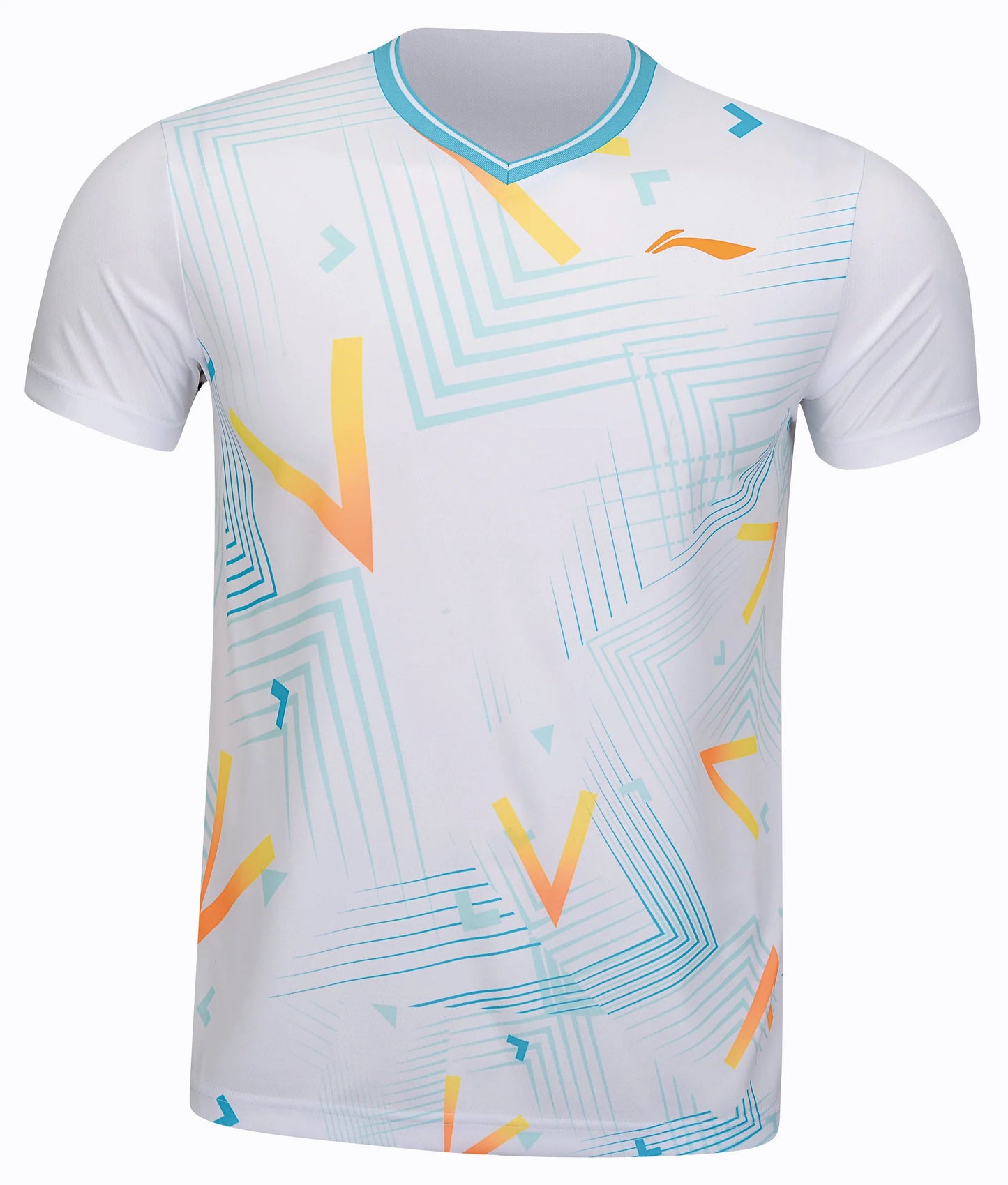 Li-Ning Kinder Wettkampf-Uniform Suit "Basics" weiß/schwarz