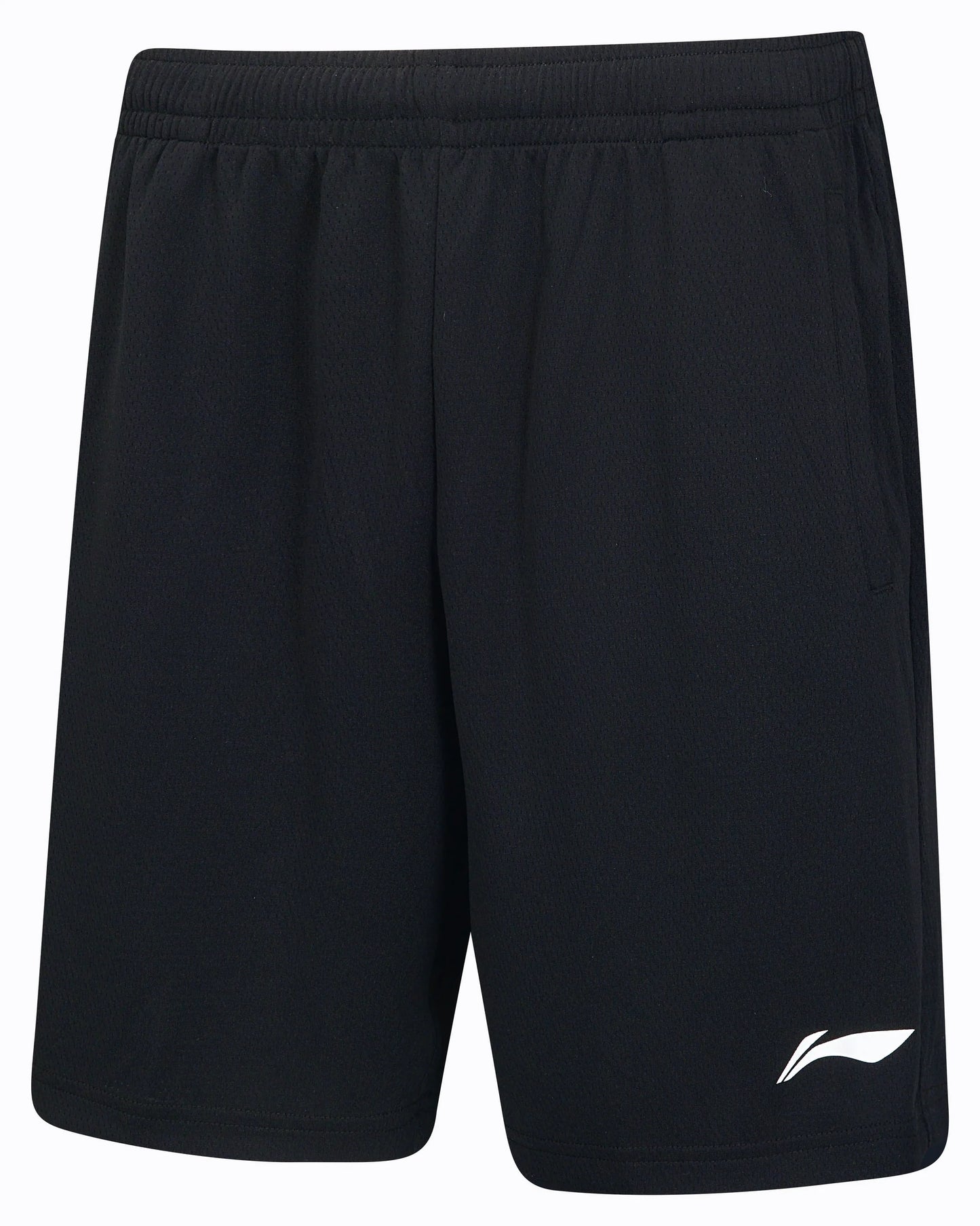 Li-Ning Kinder Wettkampf-Uniform Suit "Basics" weiß/schwarz