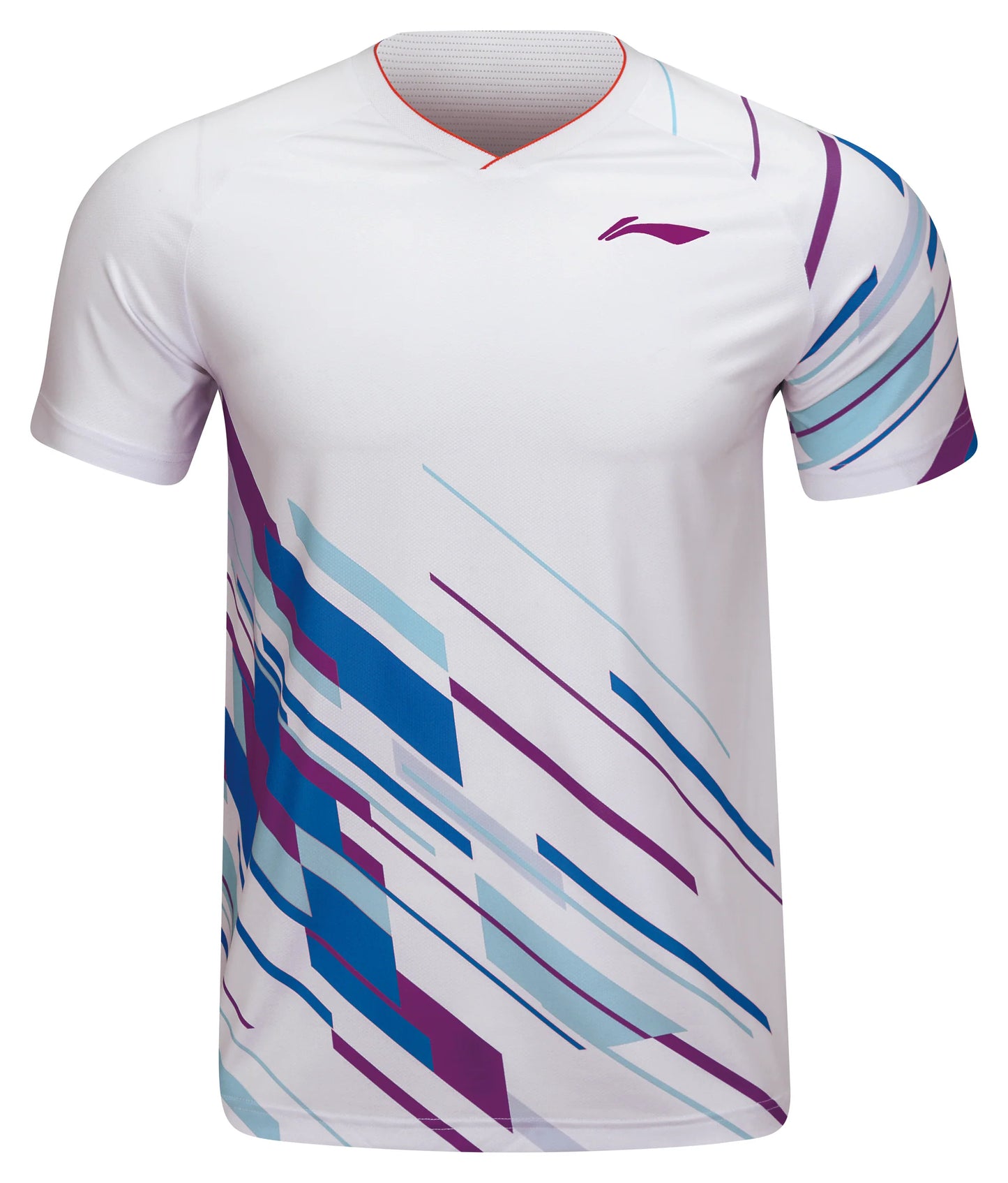 Li-Ning Unisex Wettkampfshirt Fan-Edition "International Teams Power" - weiß