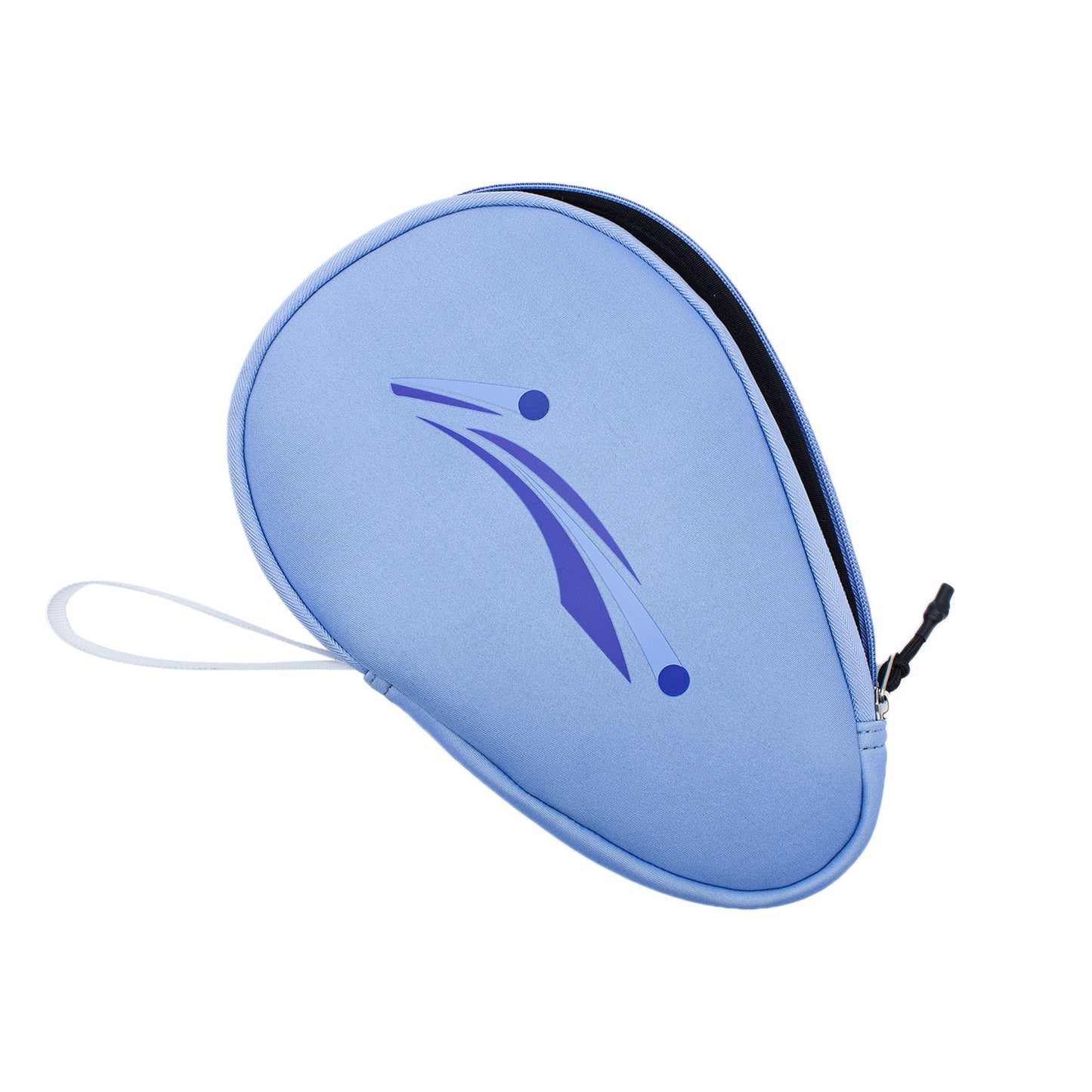 Li-Ning Tischtennis Hülle/-Tasche "Zipper" hellblau