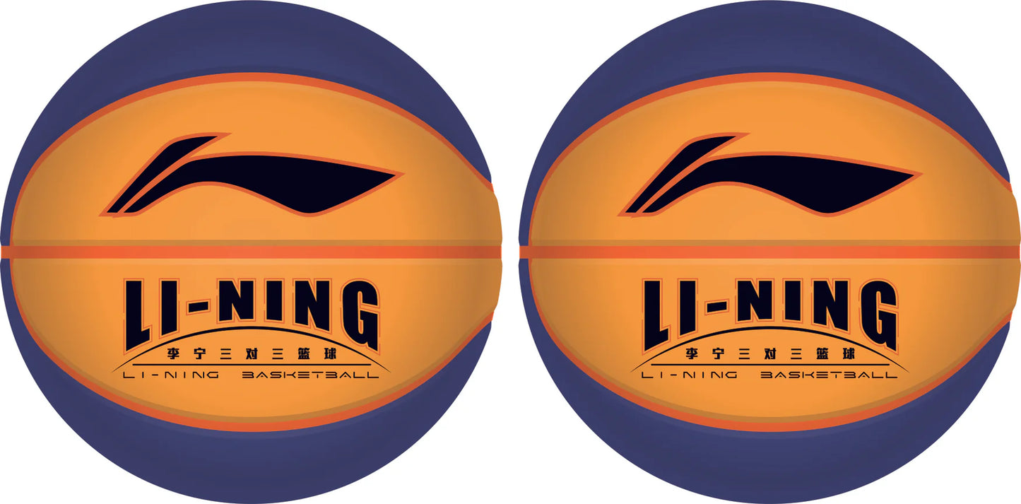 Basketball "Li-Ning 3v3" blau/gelb