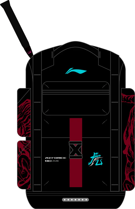 Li-Ning Rucksack "Axforce 90 Max" Tiger limited schwarz/orange