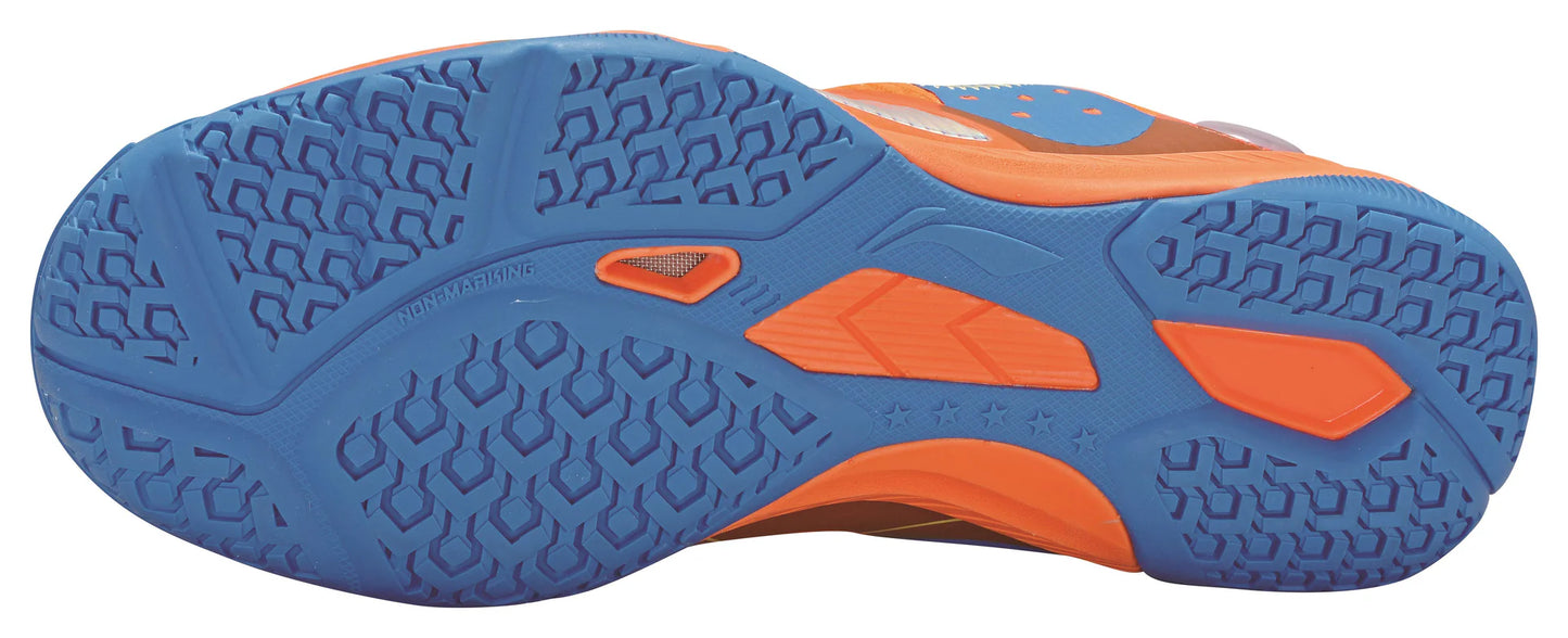 Li-Ning Professional Herren Tischtennis Schuh Mountains - Orange-Blau