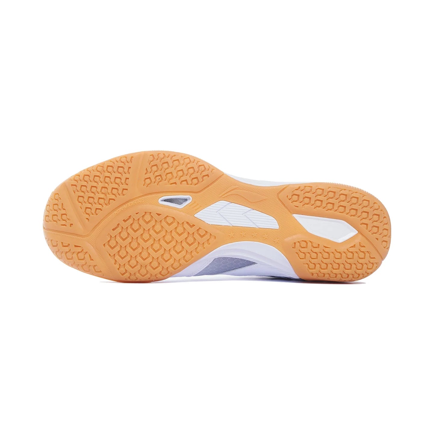 Li-Ning Professional Unisex Tischtennis Schuh "Champion" weiß/gelb
