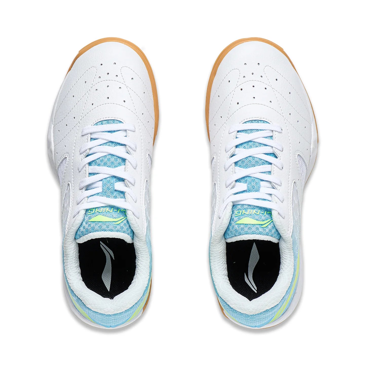 Li-Ning Professional Unisex Tischtennis Schuh "Champion" weiß/blau
