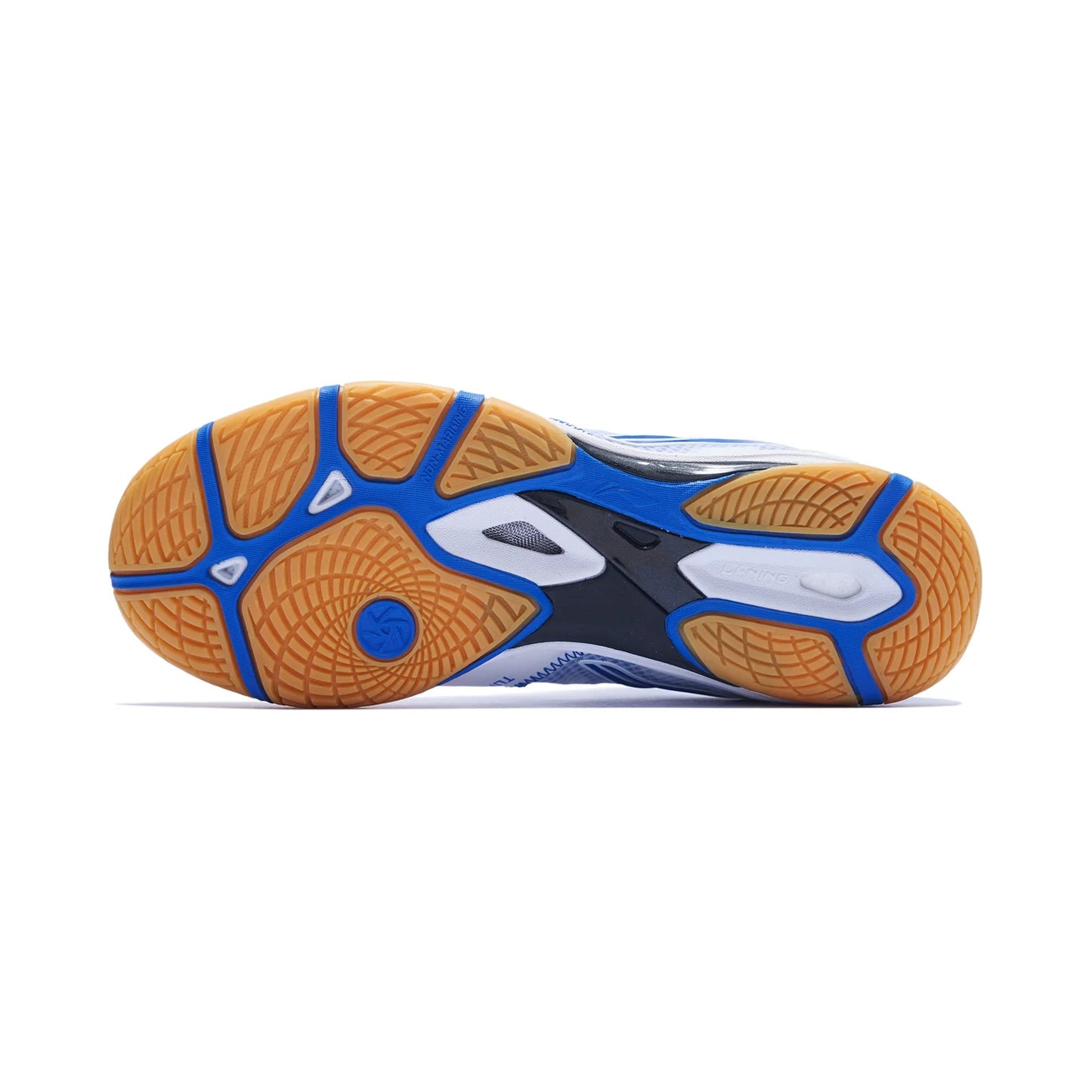 Li-Ning Unisex Tischtennisschuh Hawk Eye 2.0 Pro - weiß/blau