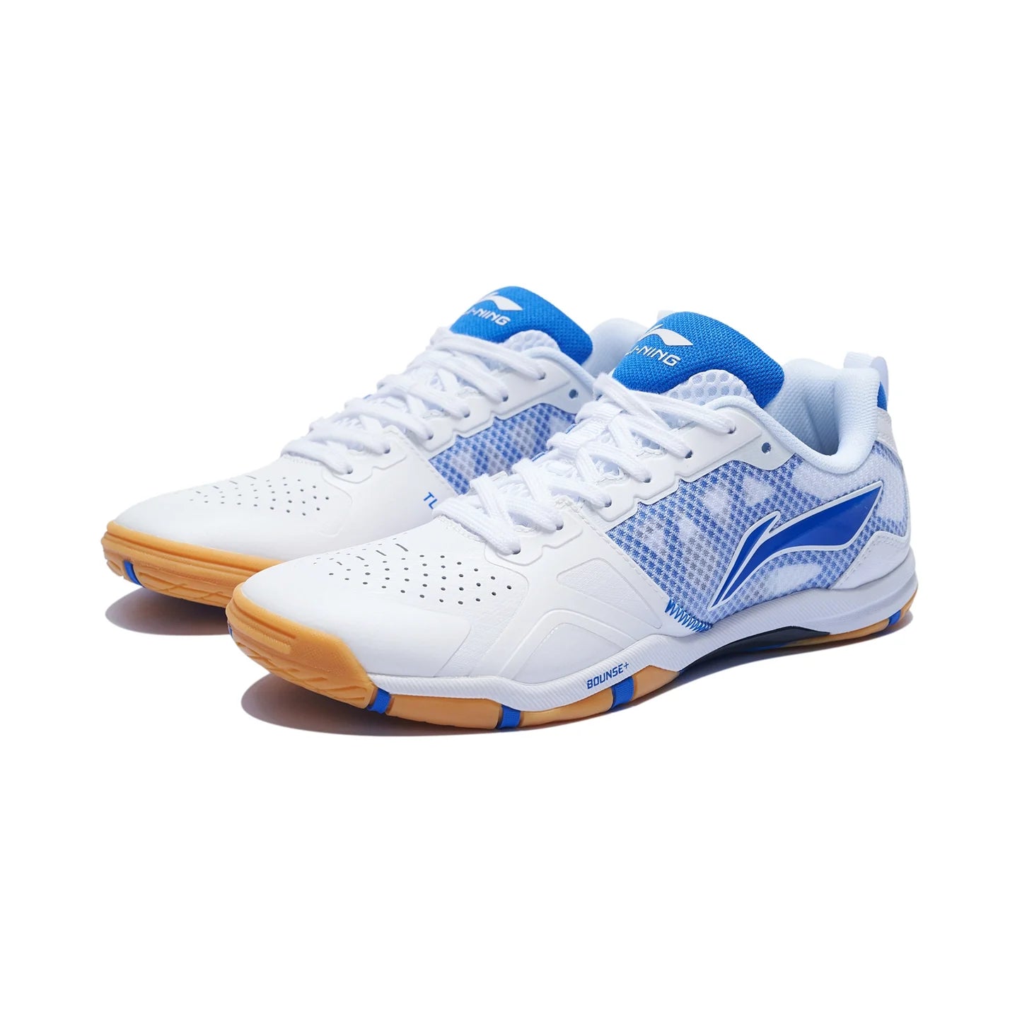 Li-Ning Unisex Tischtennisschuh Hawk Eye 2.0 Pro - weiß/blau