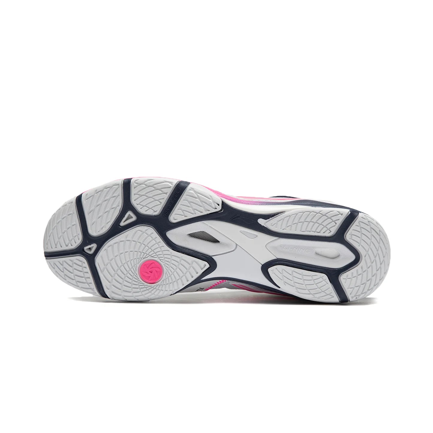 Li-Ning Unisex Tischtennisschuh Hawk Eye 2.0 Pro - weiß/pink