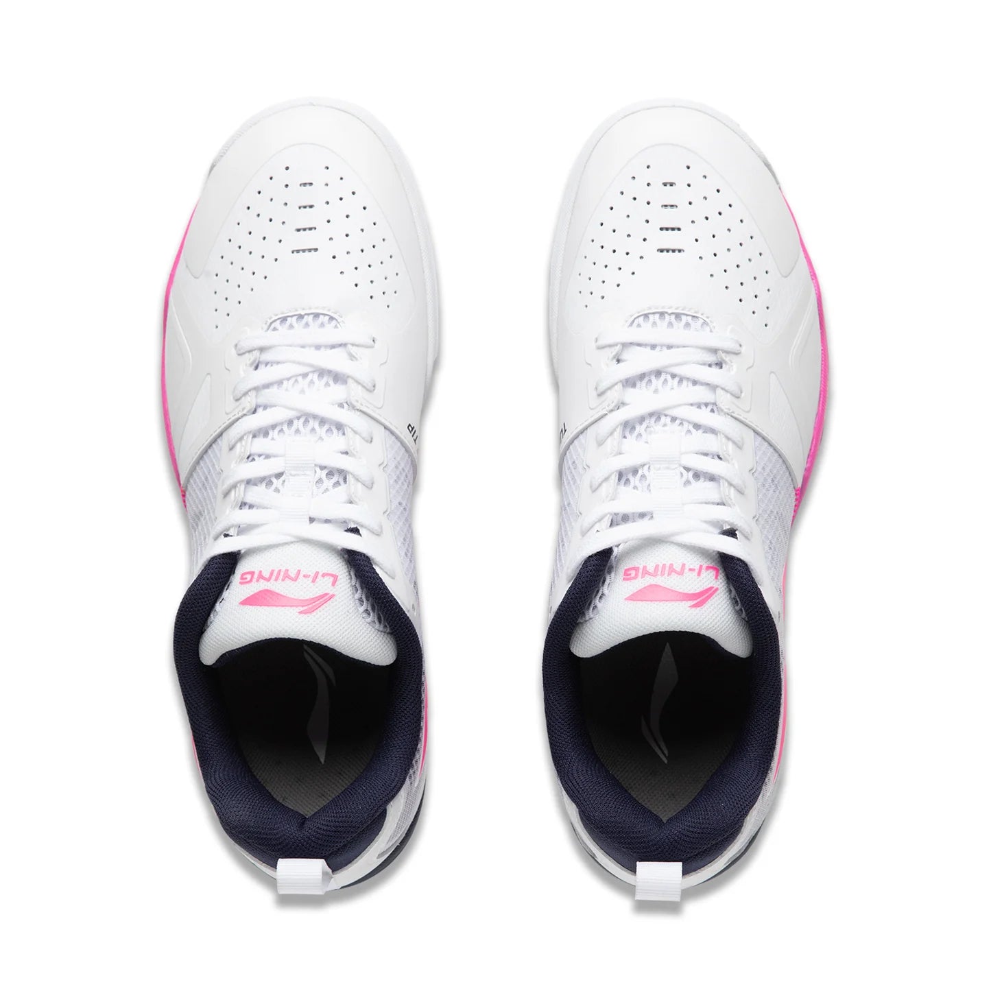 Li-Ning Unisex Tischtennisschuh Hawk Eye 2.0 Pro - weiß/pink