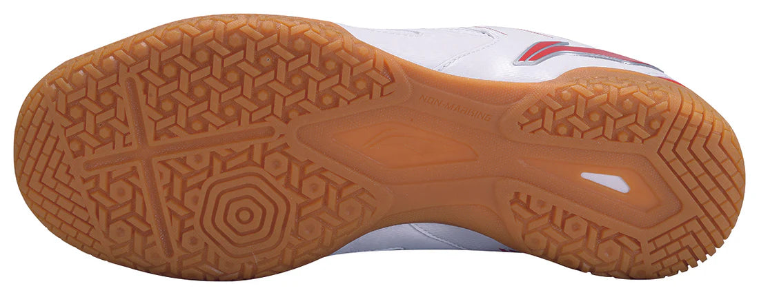 Li-Ning Herren Tischtennisschuh Hawk Eye - weiß/rot