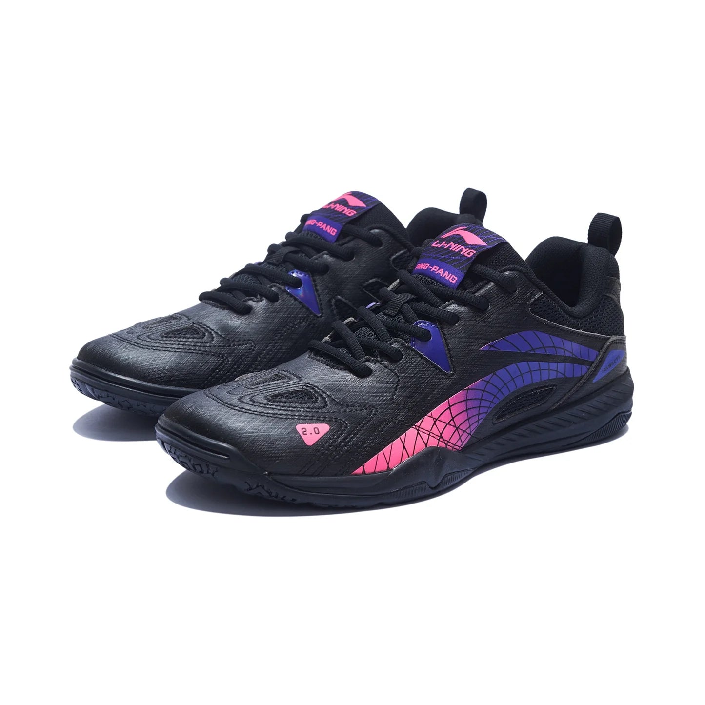 Li-Ning Unisex Tischtennisschuh Hawk Eye 2.0 - schwarz