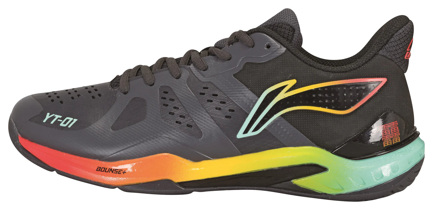 Li-Ning Unisex Badmintonschuh Wolke schwarz/bunt