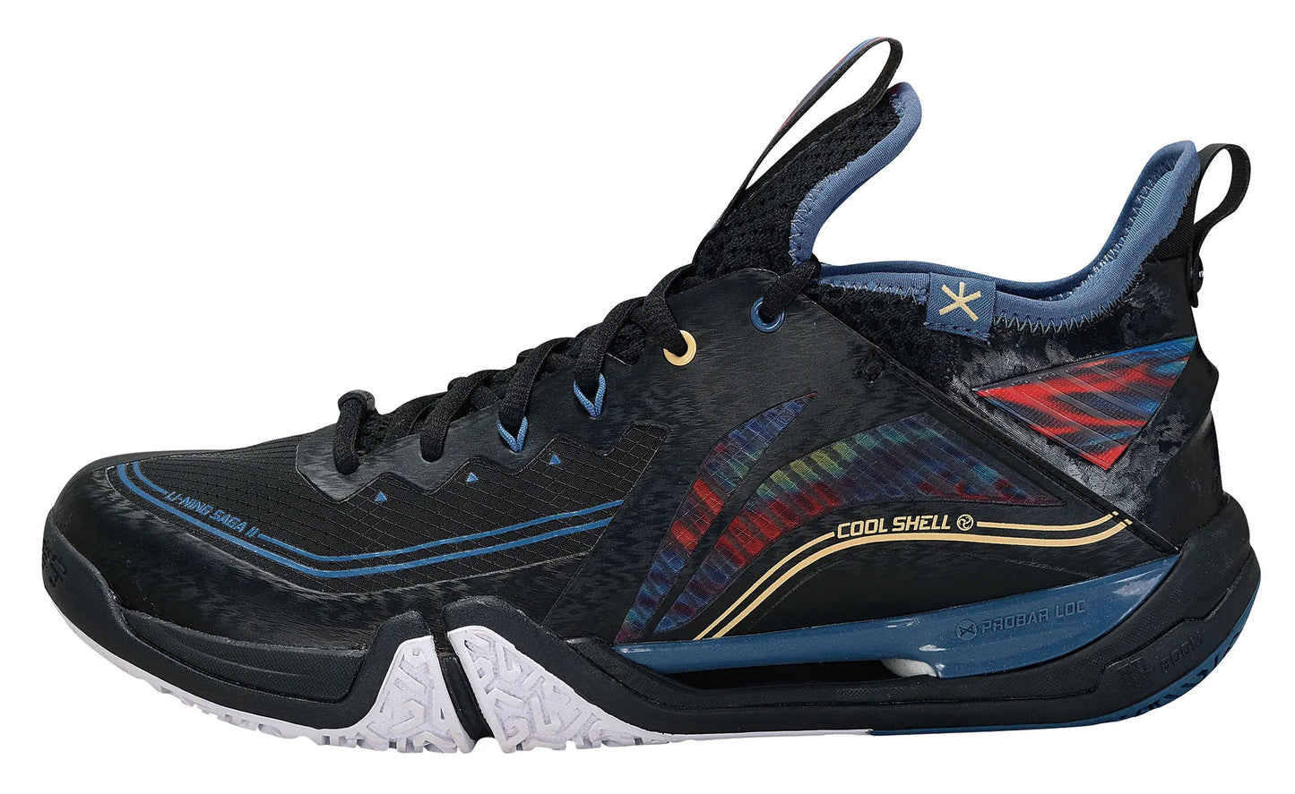 Li-Ning Unisex Badmintonschuh "Saga II PRO" schwarz