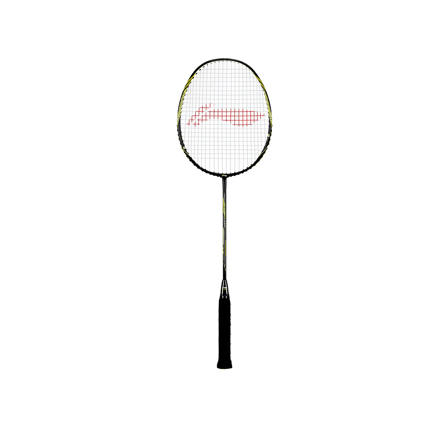 Li_Ning Badmintonschläger High Carbon HC1100 schwarz-orange bespannt