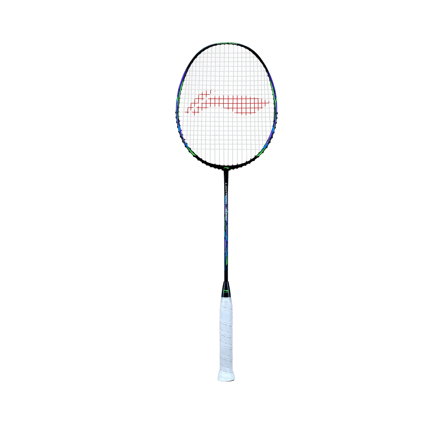 Li-Ning Badmintonschläger Lightning 3000 Grau-Schwarz bespannt