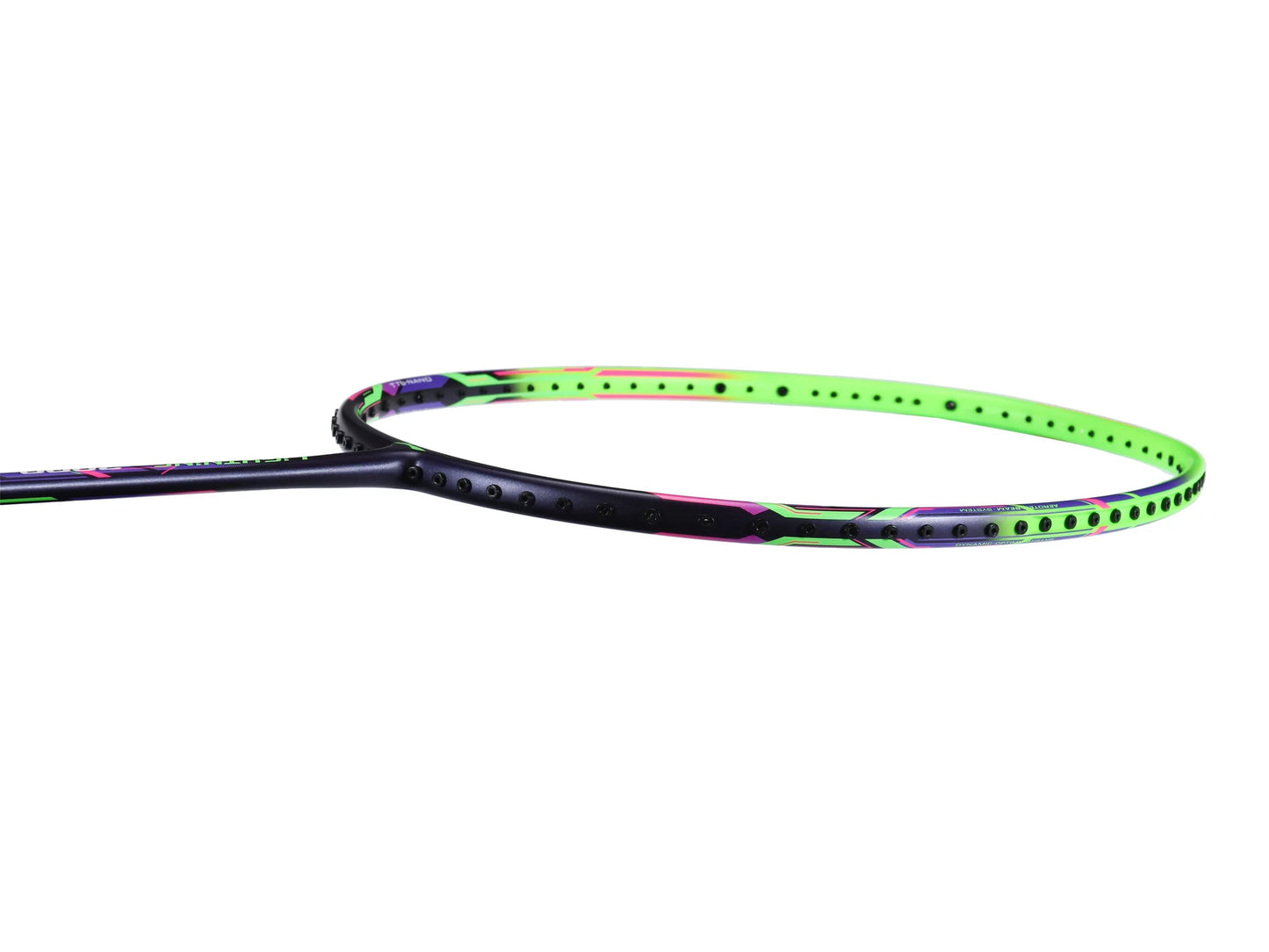 Li-Ning Badmintonschläger Lightning 3000 Grün-Violett unbespannt