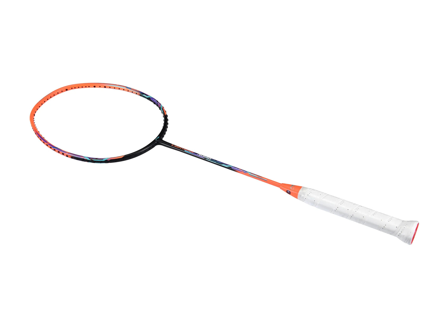 Li-Ning Badmintonschläger Lightning 3000 Orange-Schwarz bespannt