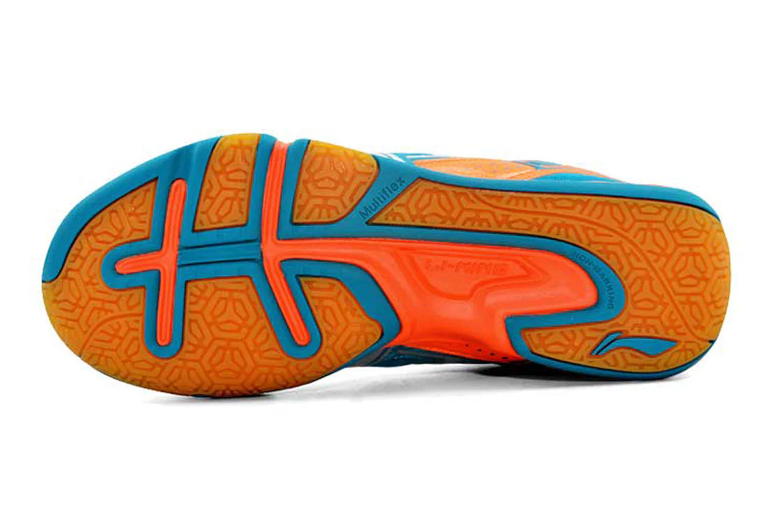 Li-Ning Herren Badmintonschuh "Saga" light blau