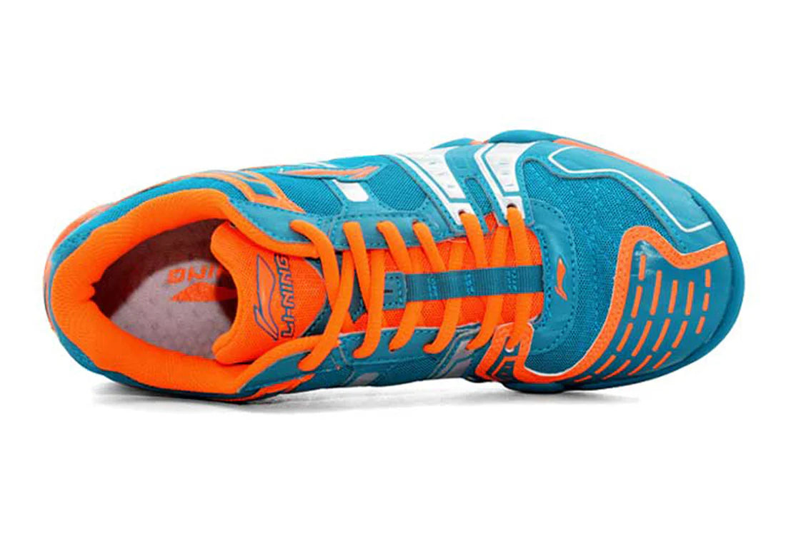 Li-Ning Herren Badmintonschuh "Saga" light blau