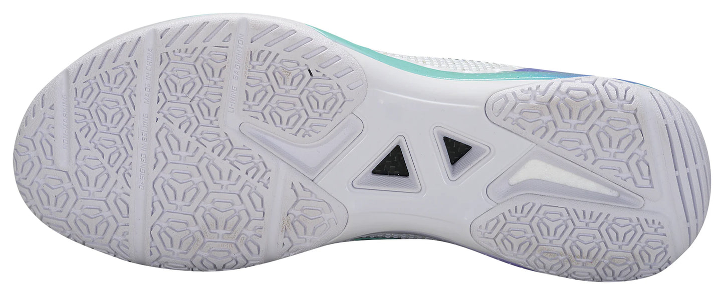 Li-Ning Unisex Badmintonschuh Donner 2 - weiß/lila