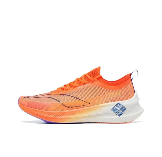 Li-Ning Herren Profi Laufschuh Feidian 3 Elite - orange/weiß