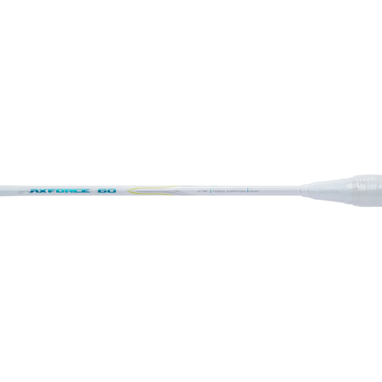 Li - Ning AXFORCE 60 (4U) WHITE - UNBESPANNT