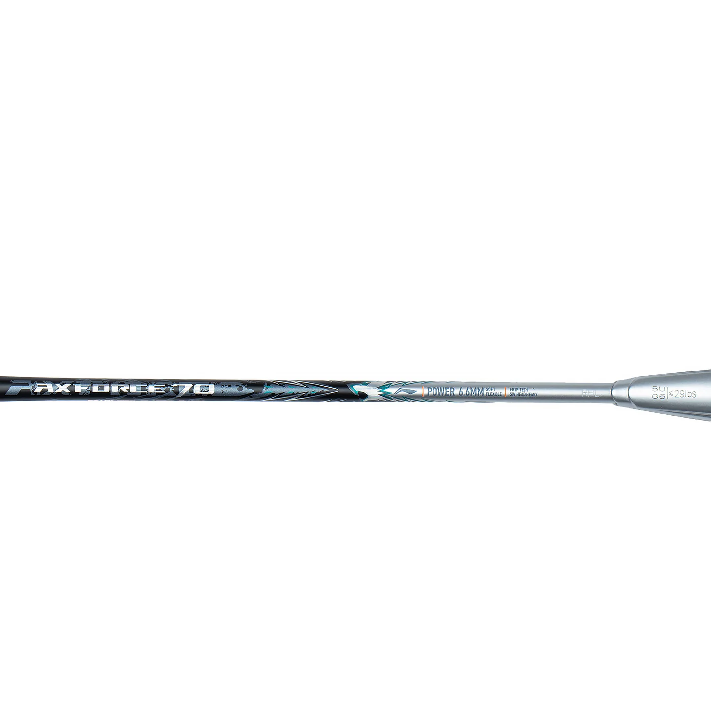 Li - Ning AXFORCE 70 (5U) BLACK/SILVER - UNBESPANNT