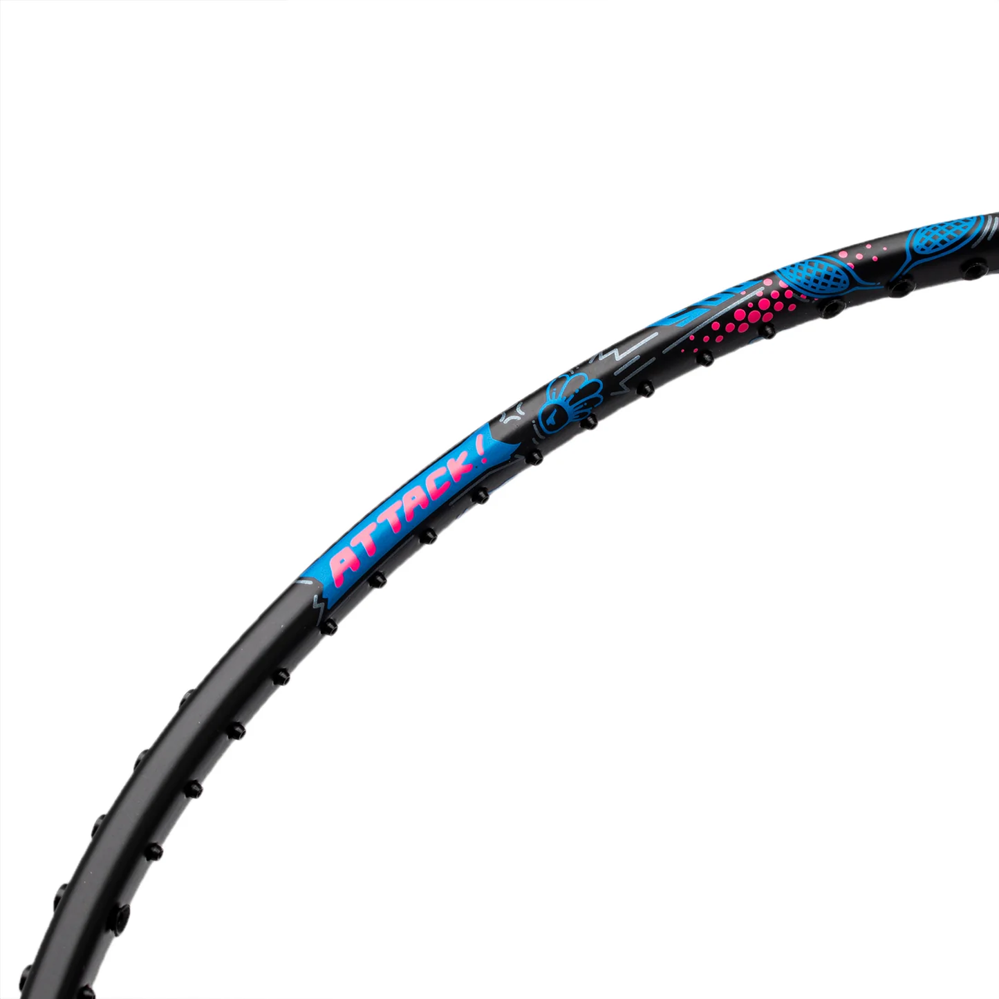 Li - Ning AXFORCE BIGBANG (7U) SCHWARZ - UNBESPANNT