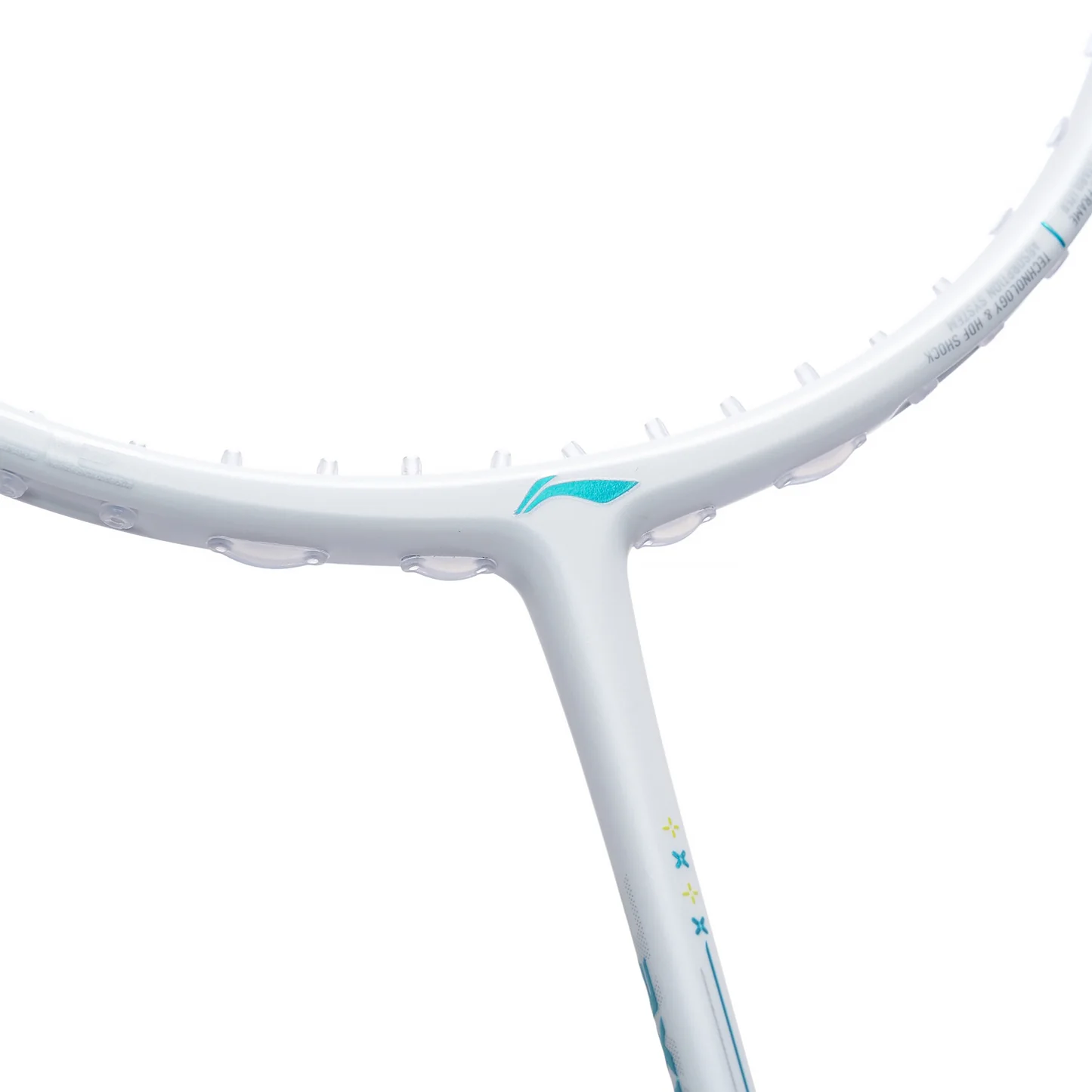 Li - Ning AXFORCE 60 (4U) WHITE - UNBESPANNT