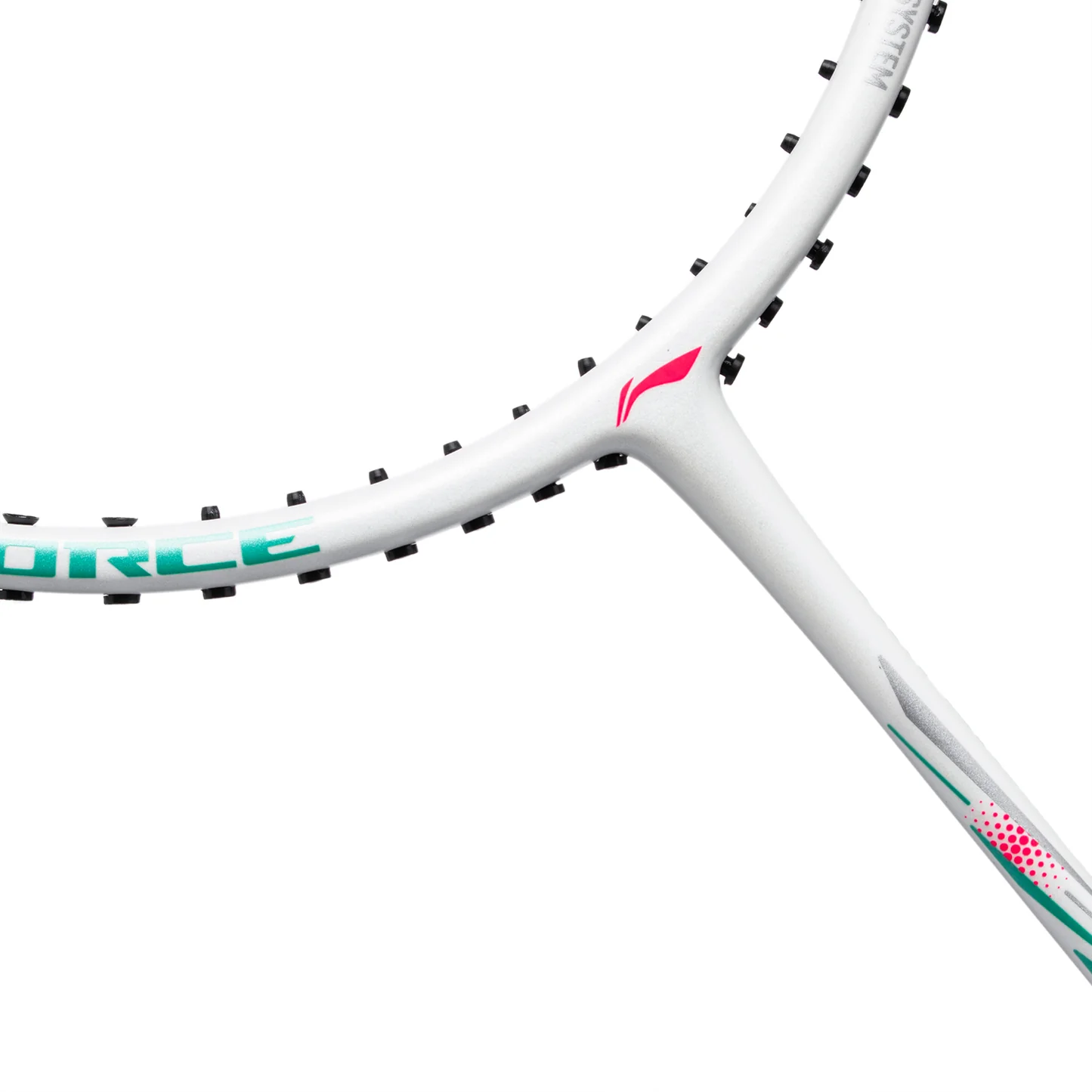 Li - Ning AXFORCE BIGBANG (7U) WEISS - UNBESPANNT