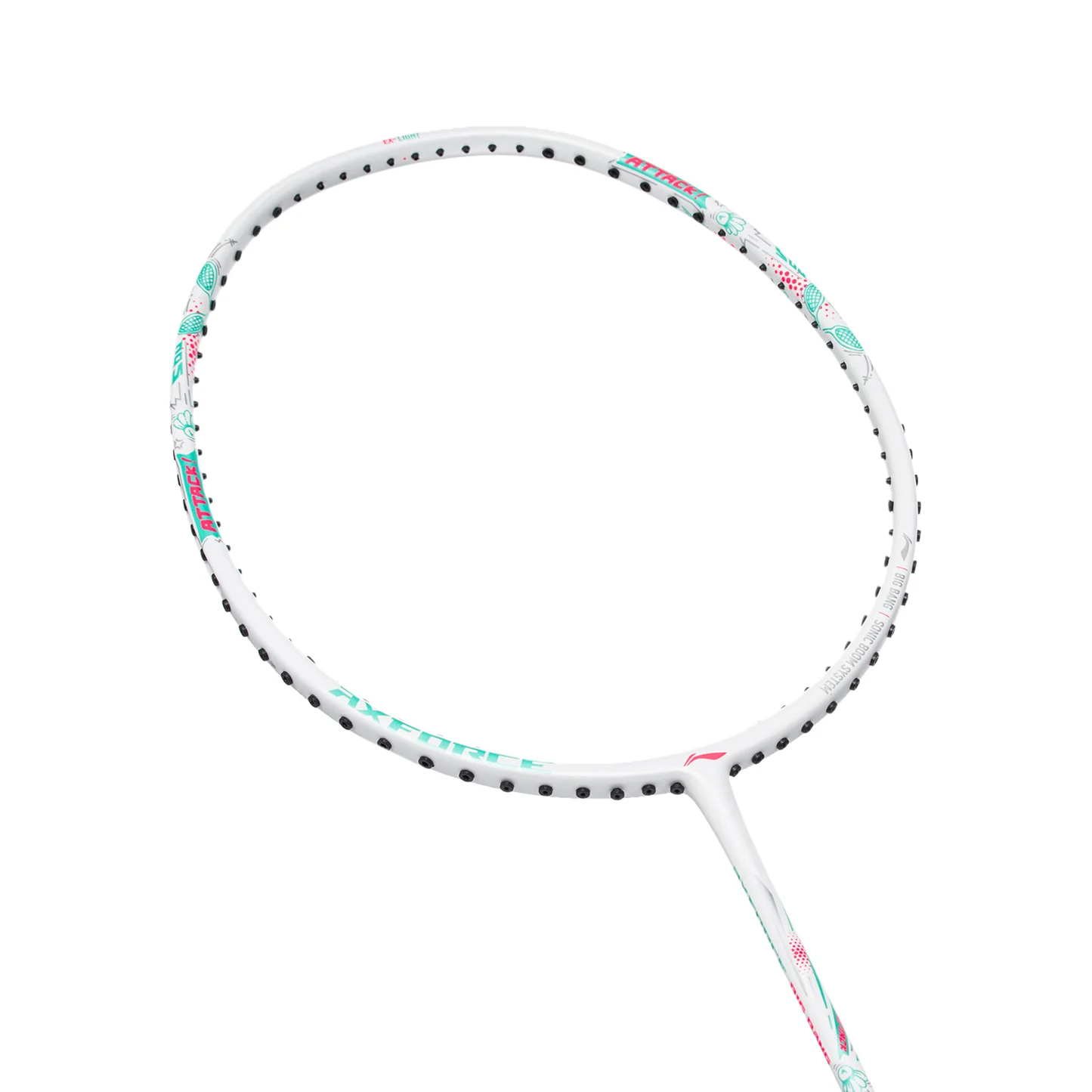 Li - Ning AXFORCE BIGBANG (7U) WEISS - UNBESPANNT