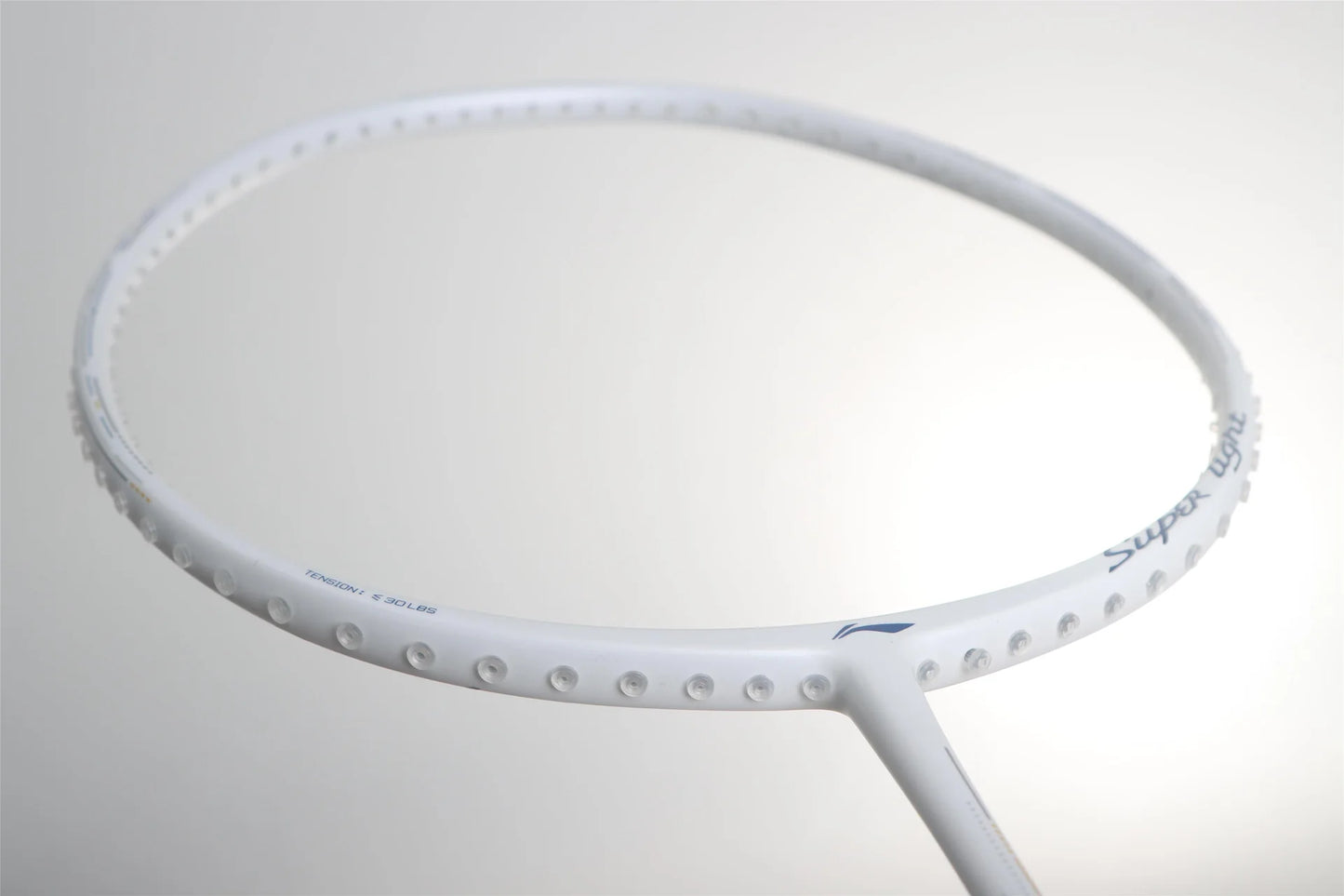 Li-Ning Badmintonschläger WindStorm 79 S unbespannt Weiß