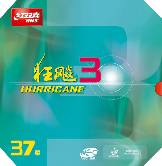 DHS NEO Hurricane 3 Soft 37 2,1mm Belag