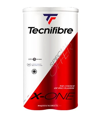 Tecnifibre X-ONE Tennis Balls 2 Pack (Set of 8)